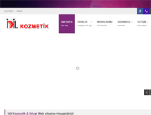 Tablet Screenshot of idilkozmetik.com